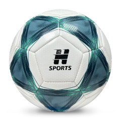 High Quality Size 5 Soccer Ball Machine-Sewn PVC with Print Logo for Sports Training Leisure Competitive Matches,Arc Bleu Sports