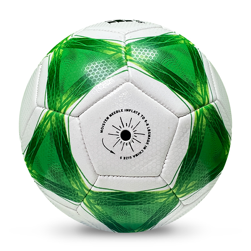 High Quality Size 5 Soccer Ball Machine-Sewn PVC with Print Logo for Sports Training Leisure Competitive Matches,Arc Bleu Sports