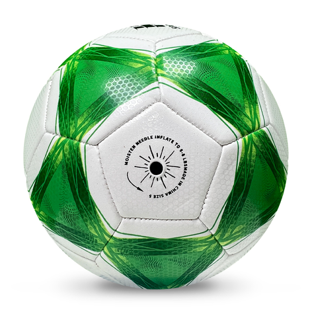 High Quality Size 5 Soccer Ball Machine-Sewn PVC with Print Logo for Sports Training Leisure Competitive Matches,Arc Bleu Sports