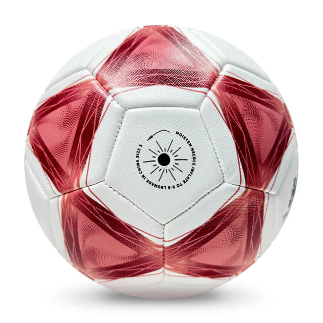High Quality Size 5 Soccer Ball Machine-Sewn PVC with Print Logo for Sports Training Leisure Competitive Matches,Blue Arc Sports