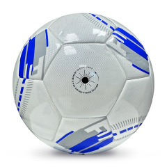 2025 High Quality Football New Fashion Customize Logo Soccer Ball For Game,Sukan Arka Biru