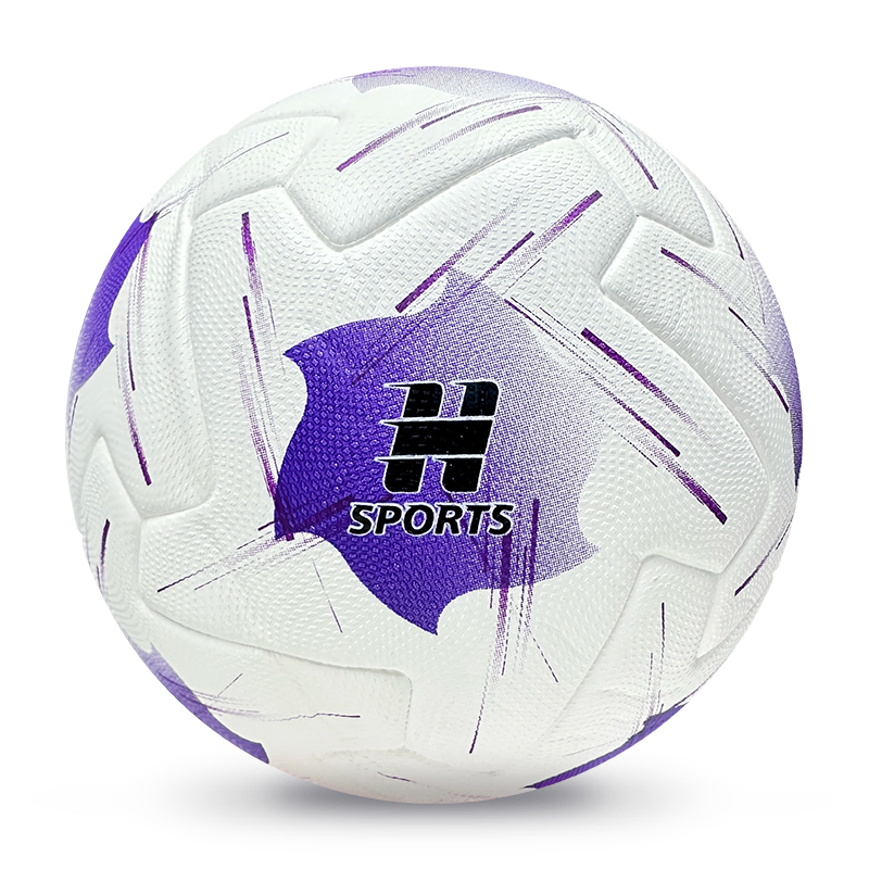 2025 High Quality Customized PU Foam Leather Football Ball Size 5 Popular Design for Sports Matches Training,Blue Arc Sport