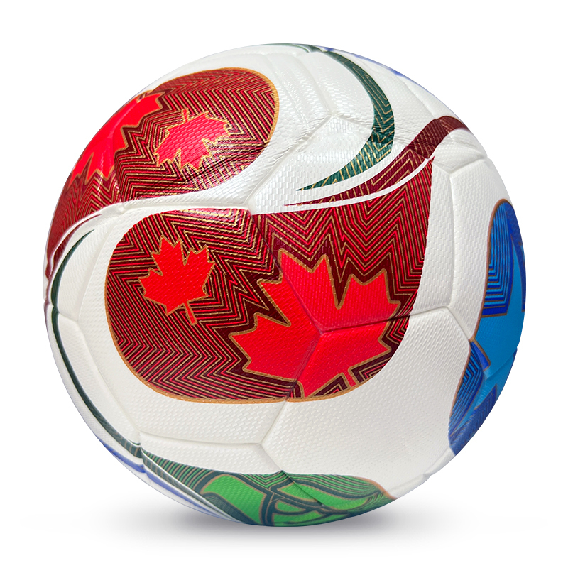 2025 High Quality Customized PU Foam Leather Football Ball Size 5 Popular Design for Sports Matches Training,Blue Arc Sports