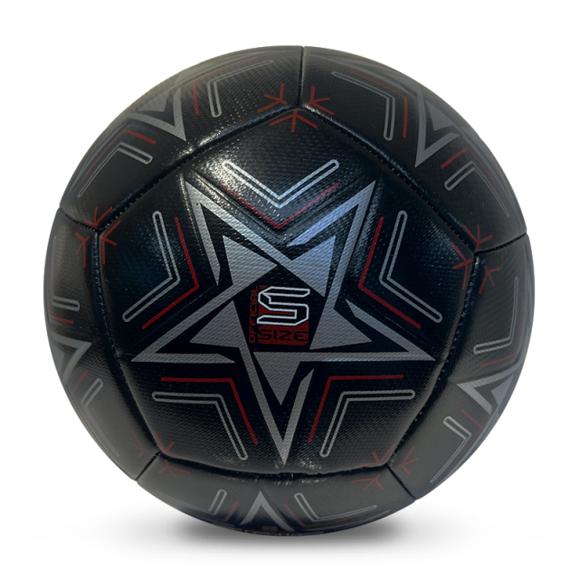 High Quality Size 5 Soccer Ball Machine-Sewn PVC with Print Logo for Sports Training Leisure Competitive Matches,Arc Bleu Sports