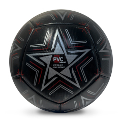High Quality Size 5 Soccer Ball Machine-Sewn PVC with Print Logo for Sports Training Leisure Competitive Matches,Arc Bleu Sports