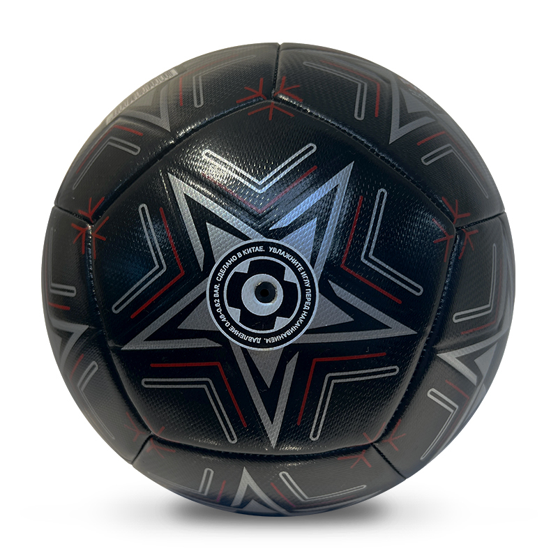 High Quality Size 5 Soccer Ball Machine-Sewn PVC with Print Logo for Sports Training Leisure Competitive Matches,Arc Bleu Sports