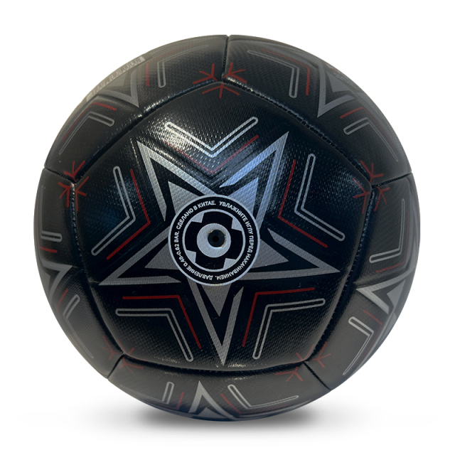 High Quality Size 5 Soccer Ball Machine-Sewn PVC with Print Logo for Sports Training Leisure Competitive Matches,Arc Bleu Sports