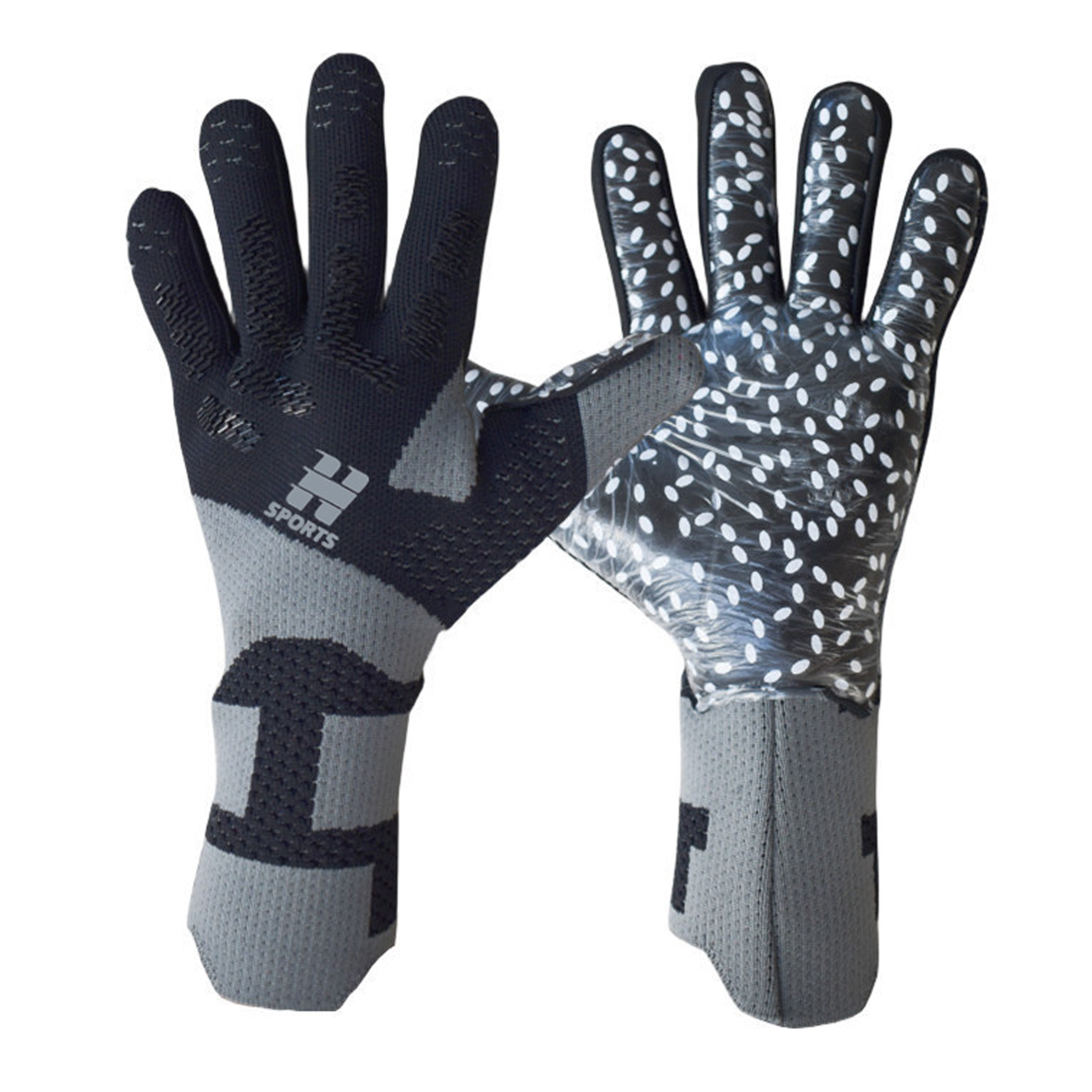 Best-Goalkeeper Professional Latex Football Gloves Breathable Nylon Buckle Anti-Slip Anti-Fall Negative Cut Training Protection,Спортивные мероприятия Blue Arc