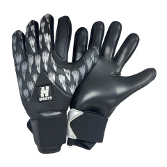 Best Quality Customizable Gaelic Football Gloves New PU Leather Latex Goalkeeper Protection Outdoor Sports Training Guanti,Blue Arc Sports