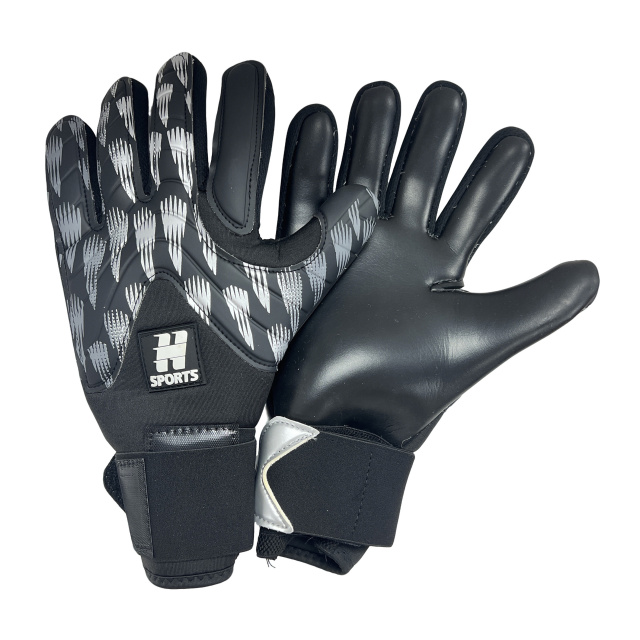 Best Quality Customizable Gaelic Football Gloves New PU Leather Latex Goalkeeper Protection Outdoor Sports Training Guanti,Blue Arc Sports