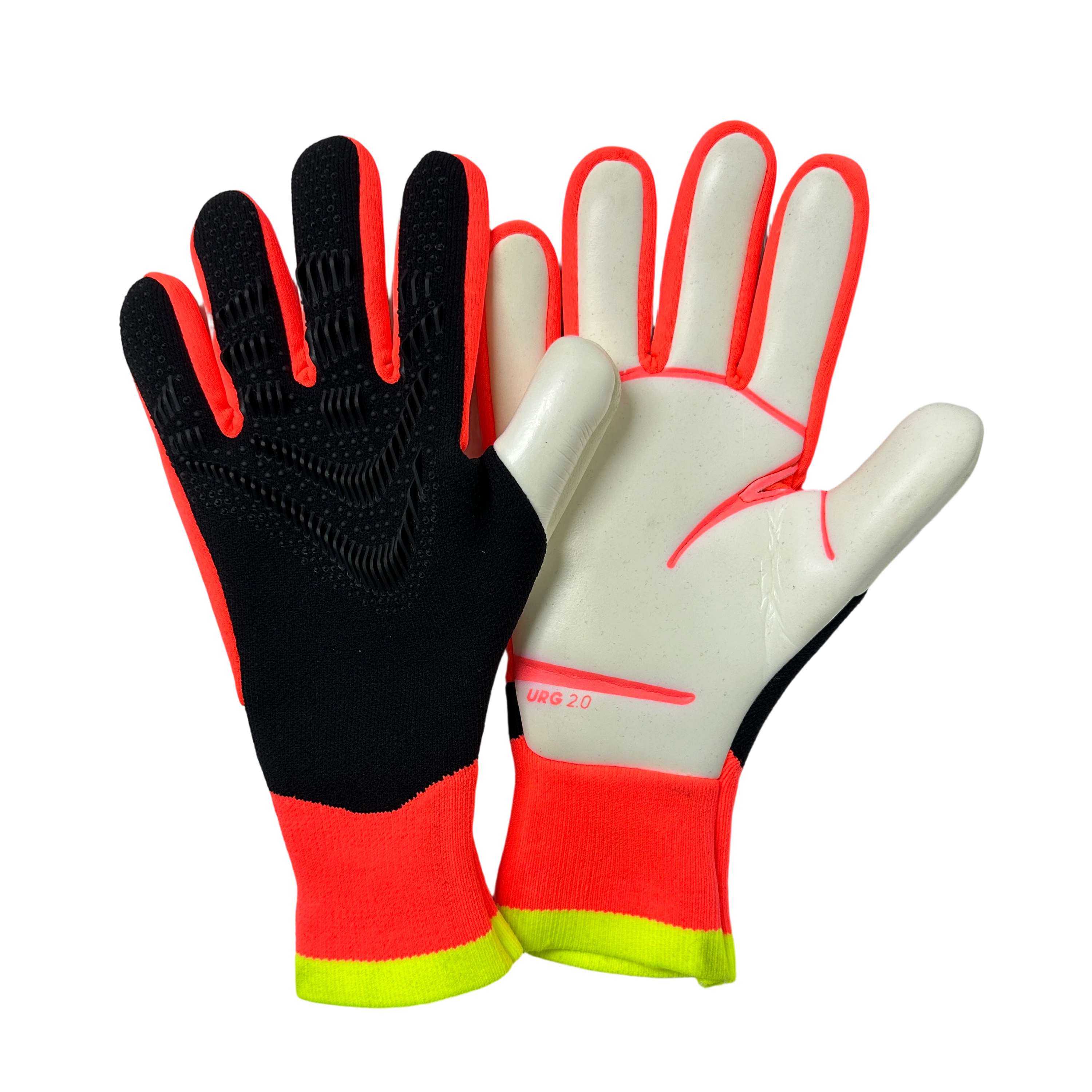 Best-Goalkeeper Professional Latex Sports Football Gloves Breathable Nylon Buckle Anti-Slip Anti-Fall Outdoor Training Made,Blue Arc Sports