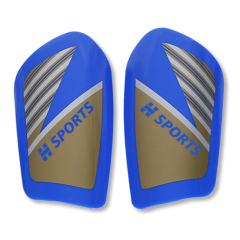 Customizable Adult Football Leg Guards Knee Pads Plastic Sports Inserts Student Outdoor Competition Training Made Durable EVA,Blue Arc Sport