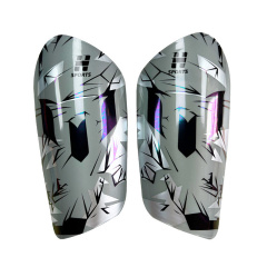 Customizable Adult Football Leg Guards Knee Pads Plastic Sports Inserts Student Outdoor Competition Training Made Durable EVA,Blue Arc Sport