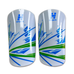 Customizable Adult Football Leg Guards Knee Pads Plastic Sports Inserts Student Outdoor Competition Training Made Durable EVA,Blue Arc Sport