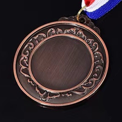 Custom Gold Silver Medal With Label Sticker Personalized Logo Printing For Sports Events,蓝弧体育