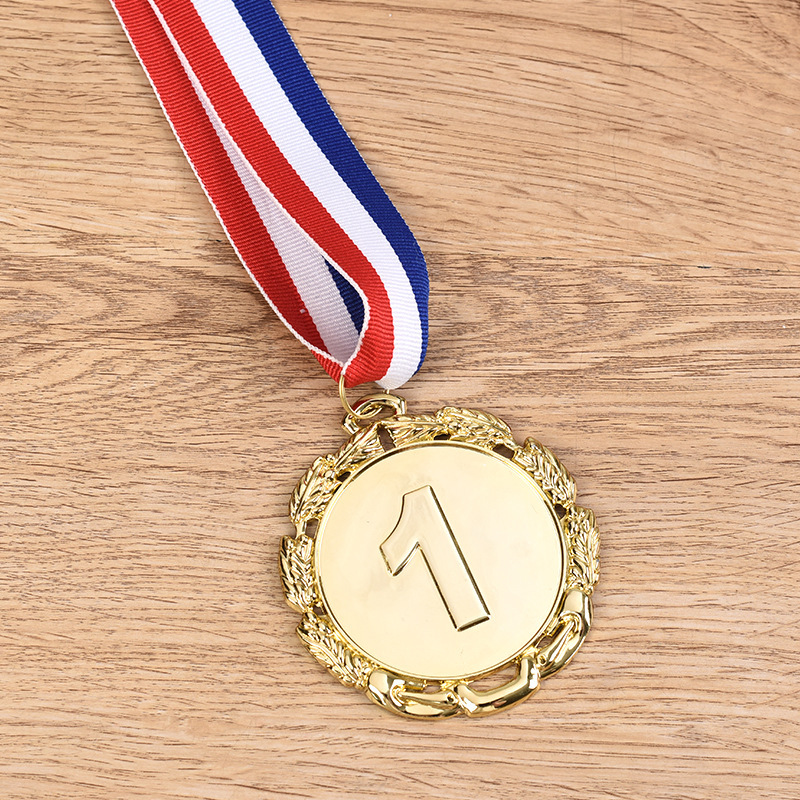 2025 H Sports Model 1 Custom Metal Soccer Medal Cup with Gold Football Medals for Championship,Спортивные мероприятия Blue Arc