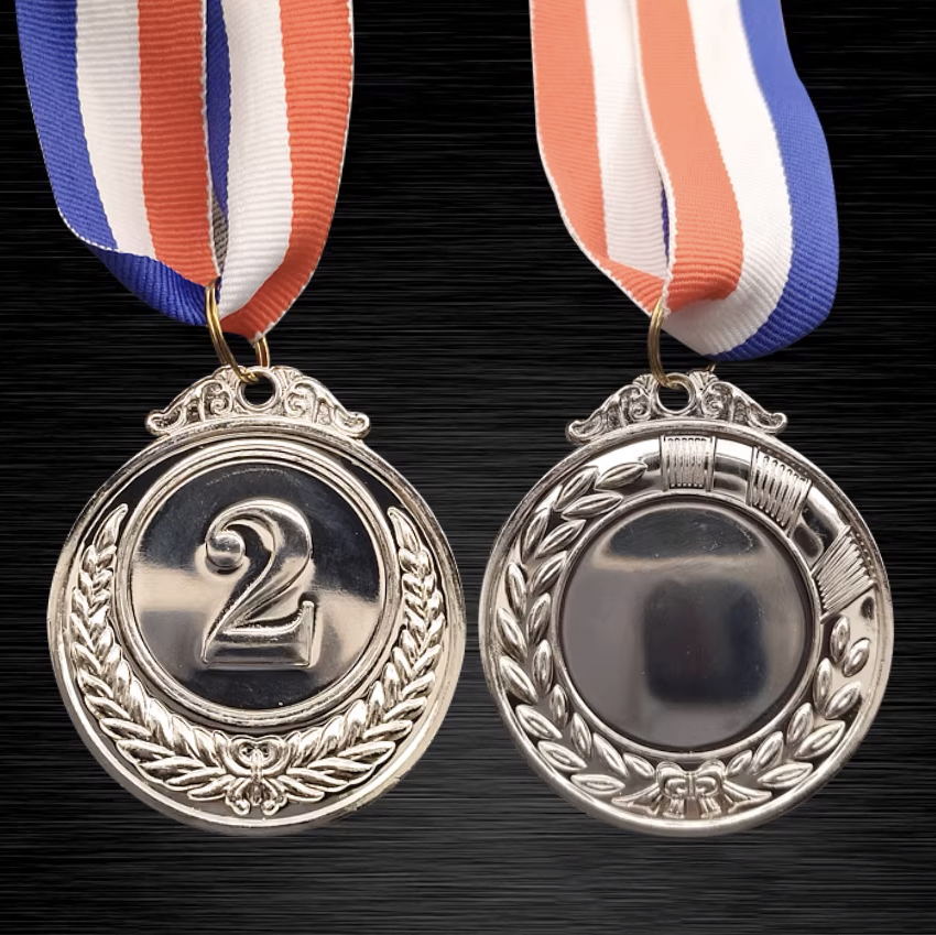 2025 H Sports Custom Metal Basketball Medal Cup Gold Model 1 for Championship,Blue Arc Sports