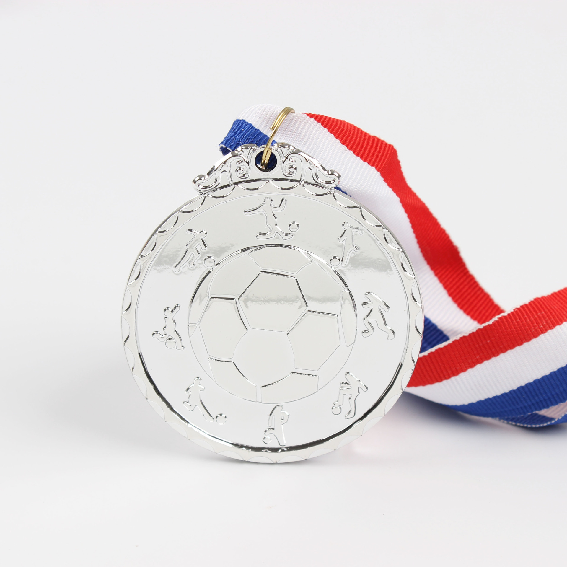 2025 H Sports Model 1 Custom Metal Soccer Medal Cup with Gold Medals for Championship,ブルーアークスポーツ