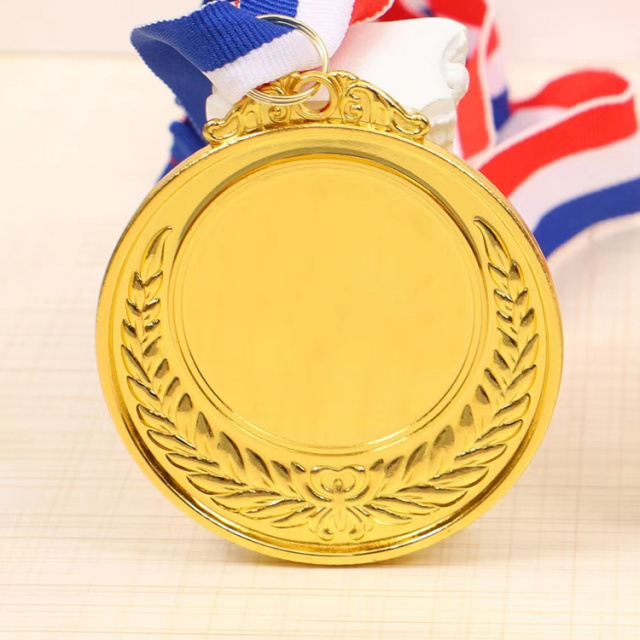 2025 H Sports Custom Metal Basketball Medal Cup Gold Model 1 for Championship,Blue Arc Sport