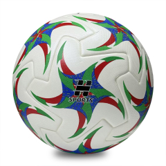 2026 New Thermal Bonded Soccer Ball PU Leather Professional Match Ball Size 5 Seamless Technology Durable Training Football Outdoor Game Custom Logo OEM,Спортивные мероприятия Blue Arc