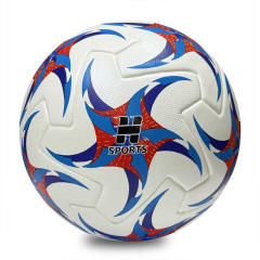 2026 New Thermal Bonded Soccer Ball PU Leather Professional Match Ball Size 5 Seamless Technology Durable Training Football Outdoor Game Custom Logo OEM,Спортивные мероприятия Blue Arc