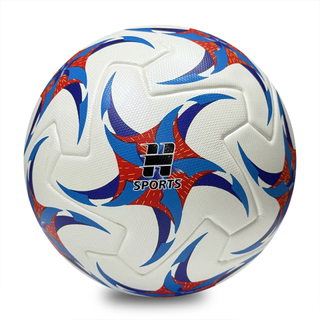 2026 New Thermal Bonded Soccer Ball PU Leather Professional Match Ball Size 5 Seamless Technology Durable Training Football Outdoor Game Custom Logo OEM,Спортивные мероприятия Blue Arc