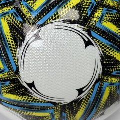 Factory Direct Thermal Bonded Soccer Ball PU Material Professional Match Football Size 5 Durable Seamless Outdoor Training Competitive Price Wholesale,Blue Arc Sport