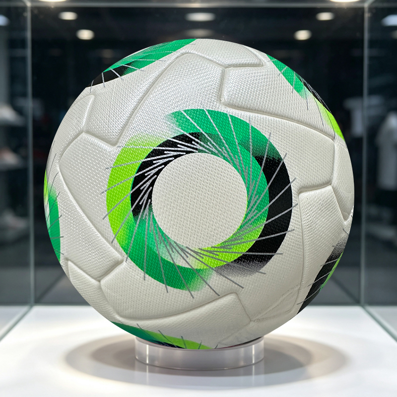 Premium Thermal Bonded Size 5 Soccer Ball, Waterproof PU Cover with Butyl Bladder, Stable Flight Performance for Outdoor and Indoor Matches,Sukan Arka Biru