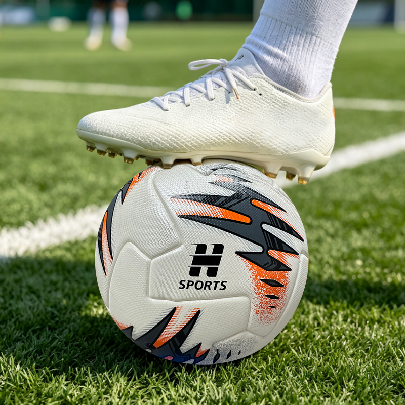 Factory Direct Thermal Bonded Size 5 Football, Wear-Resistant Surface with Excellent Rebound, Ideal Choice for School Sports and Club Training,Arc Bleu Sports