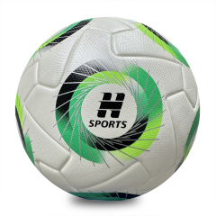 Premium Thermal Bonded Size 5 Soccer Ball, Waterproof PU Cover with Butyl Bladder, Stable Flight Performance for Outdoor and Indoor Matches,Sukan Arka Biru