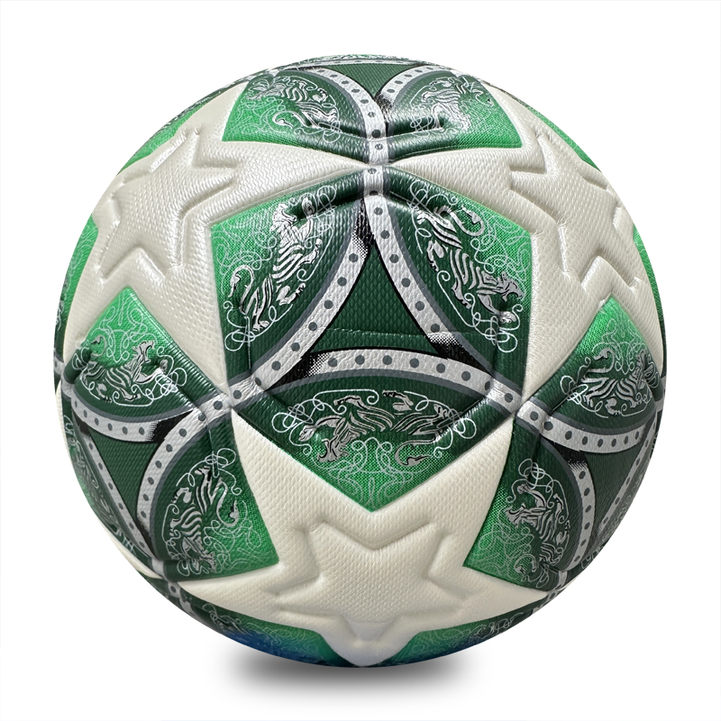 Soft Touch Thermal Bonded Size 5 Soccer Ball, Excellent Grip and Control, Multi-Layer Lining for Enhanced Shape Retention and Long-Lasting Use,Arc Bleu Sports