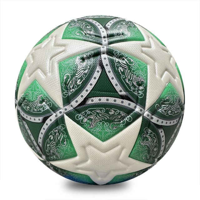 Soft Touch Thermal Bonded Size 5 Soccer Ball, Excellent Grip and Control, Multi-Layer Lining for Enhanced Shape Retention and Long-Lasting Use,Arc Bleu Sports