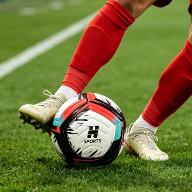 Thermal Bonded Size 5 Soccer Ball, Durable PU Leather Waterproof Football for Outdoor Training, Match and Team Sports, Abrasion Resistant Official Game Ball,ブルーアークスポーツ
