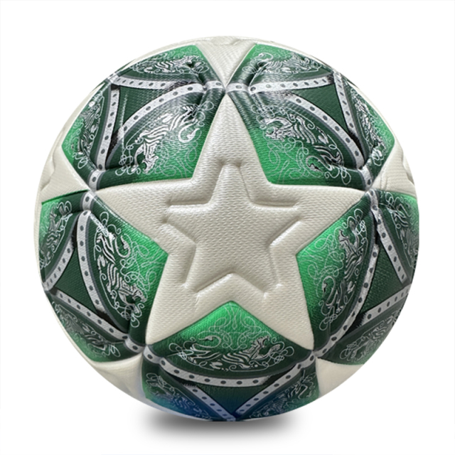 Soft Touch Thermal Bonded Size 5 Soccer Ball, Excellent Grip and Control, Multi-Layer Lining for Enhanced Shape Retention and Long-Lasting Use,Arc Bleu Sports