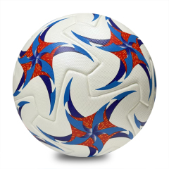2026 New Thermal Bonded Soccer Ball PU Leather Professional Match Ball Size 5 Seamless Technology Durable Training Football Outdoor Game Custom Logo OEM,Спортивные мероприятия Blue Arc