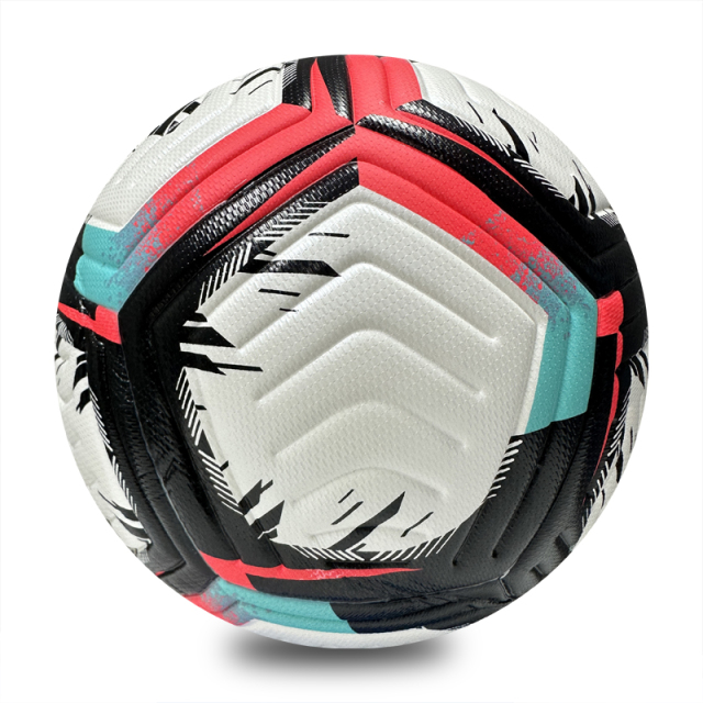 Thermal Bonded Size 5 Soccer Ball, Durable PU Leather Waterproof Football for Outdoor Training, Match and Team Sports, Abrasion Resistant Official Game Ball,ブルーアークスポーツ