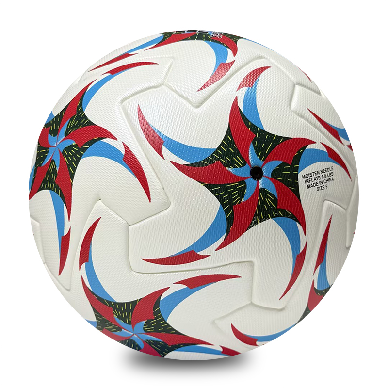 2026 New Thermal Bonded Soccer Ball PU Leather Professional Match Ball Size 5 Seamless Technology Durable Training Football Outdoor Game Custom Logo OEM,Спортивные мероприятия Blue Arc