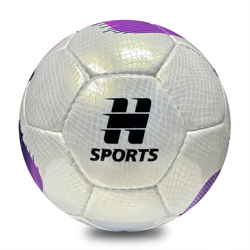 Factory Direct Hand-Stitched Size 4 Low Bounce Soccer Ball for Youth Training with Custom LOGO Printing Durable PU,Blue Arc Sports