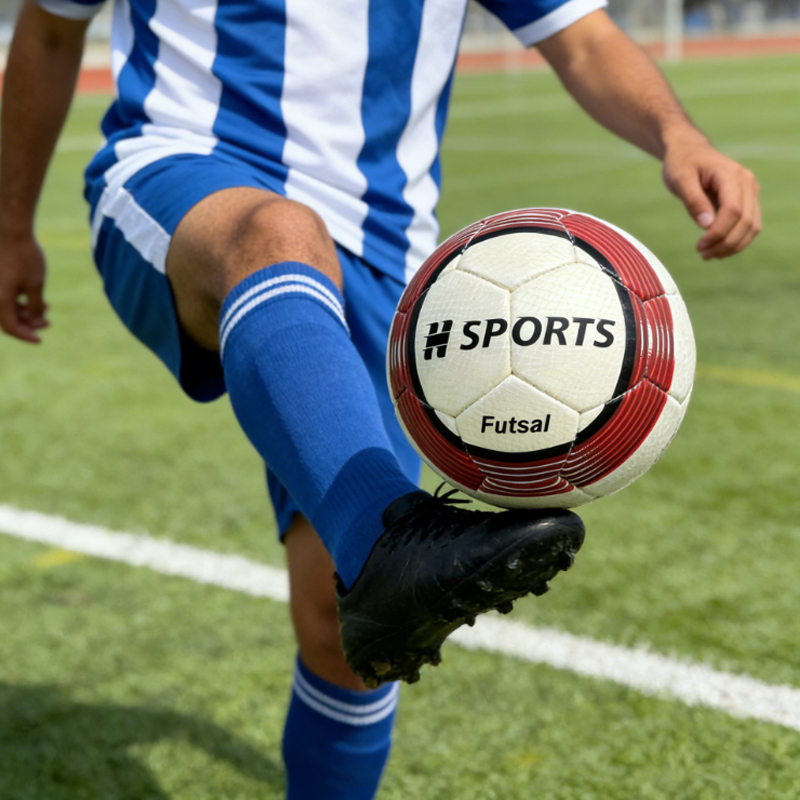 Durable Handmade Size 4 Low bounce Football for Junior Players Training Factory Direct Supply Support Custom Logo,Blue Arc Sports
