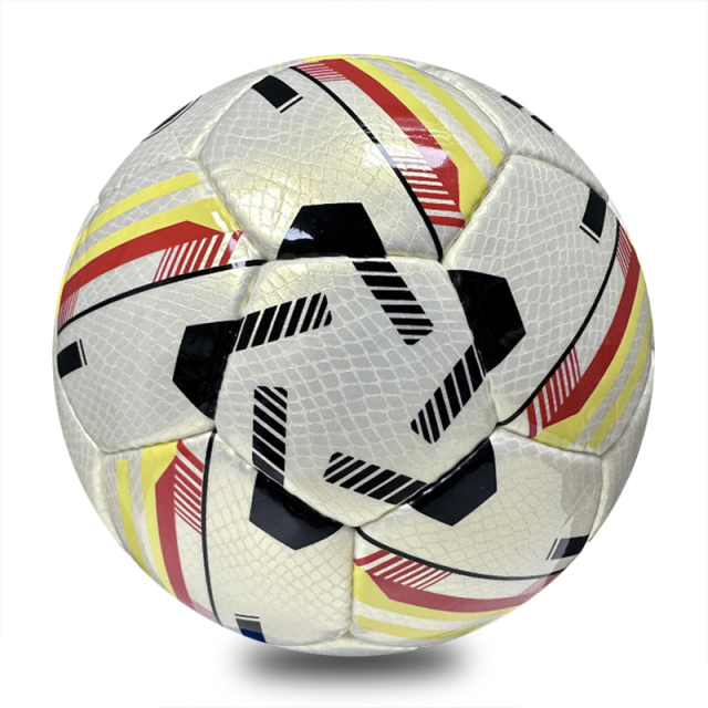 Professional Hand Sewn Size 5 Low Bounce Soccer Ball for Youth Training and Match Practice Factory Direct Custom Logo,Blue Arc Sports