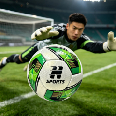 High Quality Hand-Stitched 4 Size Low Bounce Football for Youth Soccer Training Custom Logo Available Factory Direct Sale,蓝弧体育