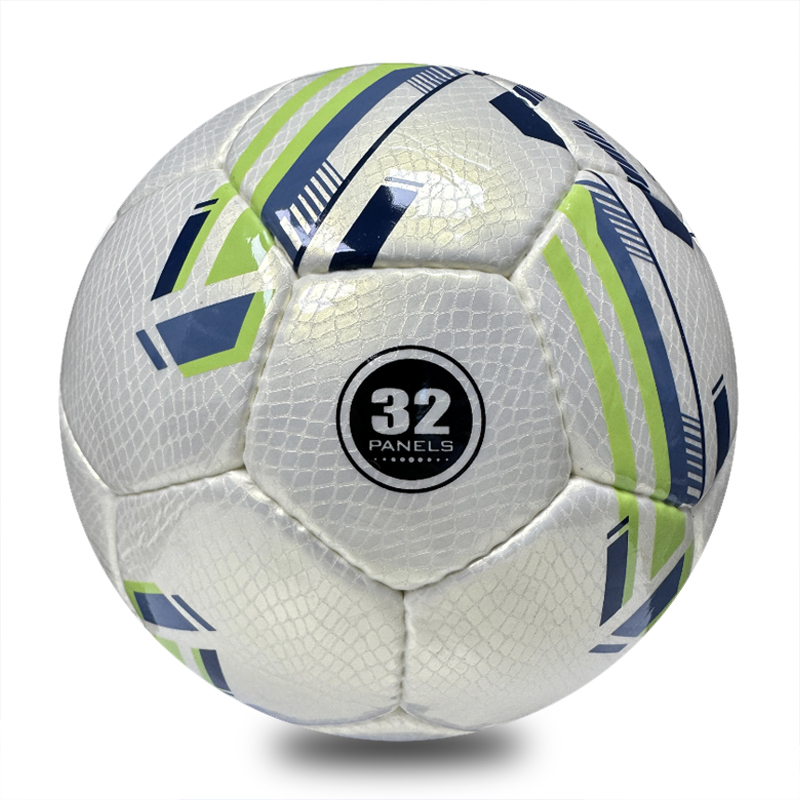 Professional Hand Sewn Size 5 Low Bounce Soccer Ball for Youth Training and Match Practice Factory Direct Custom Logo,Blue Arc Sports