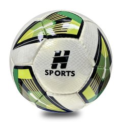 Stable Touch Hand-Stitched Size 5 Low Bounce Soccer Ball for Teenagers Training Drill Support Custom LOGO Factory Price,Arc Bleu Sports