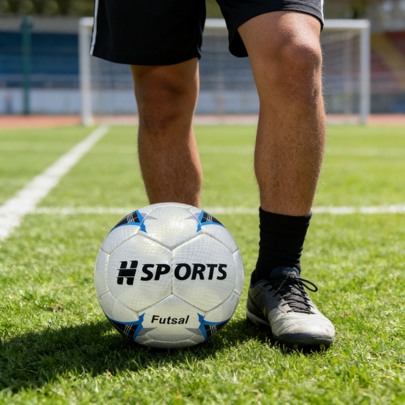 Perfect for Training & Practice Hand-Sewn Size 4 Low Bounce Ball for Youth Custom LOGO Available Direct from Factory,Blue Arc Sports