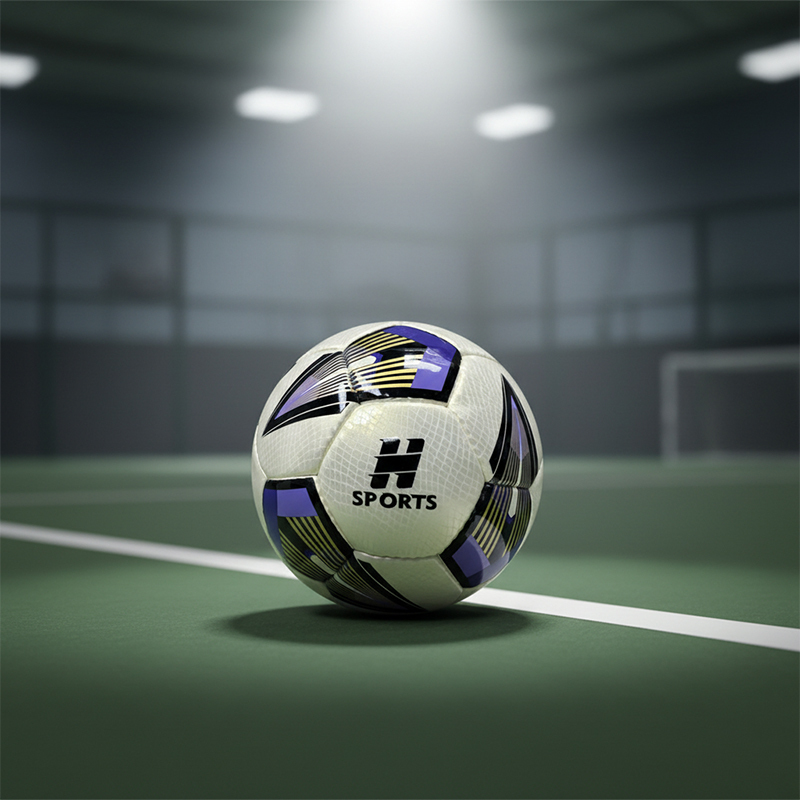 Stable Touch Hand-Stitched Size 5 Low Bounce Soccer Ball for Teenagers Training Drill Support Custom LOGO Factory Price,Arc Bleu Sports