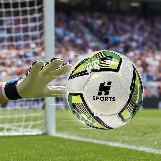 Stable Touch Hand-Stitched Size 5 Low Bounce Soccer Ball for Teenagers Training Drill Support Custom LOGO Factory Price,Arc Bleu Sports