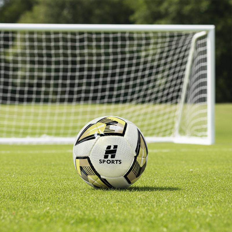 Stable Touch Hand-Stitched Size 5 Low Bounce Soccer Ball for Teenagers Training Drill Support Custom LOGO Factory Price,Arc Bleu Sports