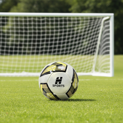 Stable Touch Hand-Stitched Size 5 Low Bounce Soccer Ball for Teenagers Training Drill Support Custom LOGO Factory Price,Arc Bleu Sports