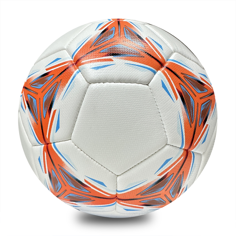 High Quality Machine Sewing Soccer Ball Size 5 PU Outdoor Match Ball Custom Logo Factory Direct Cheap Best Seller for Youth Training Competition,Sukan Arka Biru