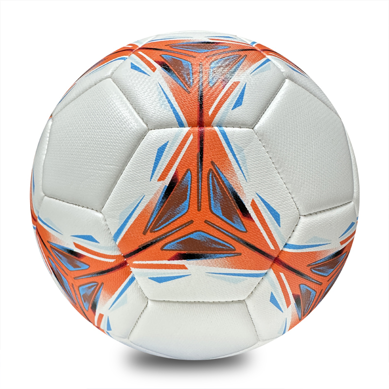 High Quality Machine Sewing Soccer Ball Size 5 PU Outdoor Match Ball Custom Logo Factory Direct Cheap Best Seller for Youth Training Competition,Sukan Arka Biru